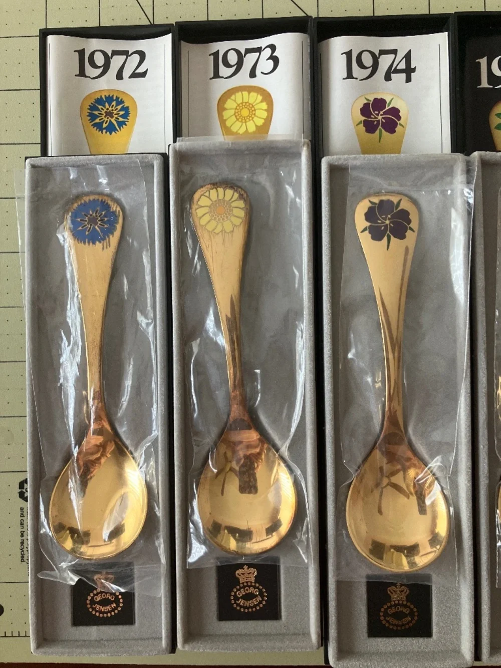 Georg Jensen Dessert Spoons
